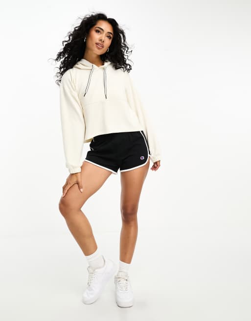 Champion soft touch hoodie in stone ASOS