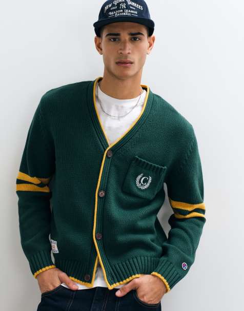 Champion Strickjacke in Grün - view 1