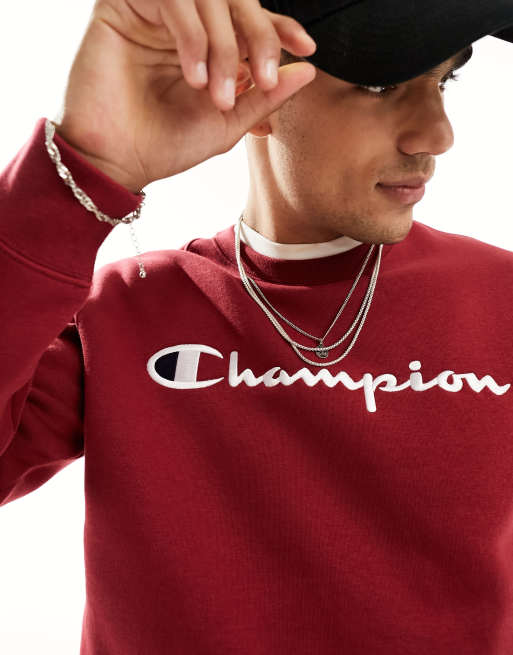 Champion sweater outlet rood