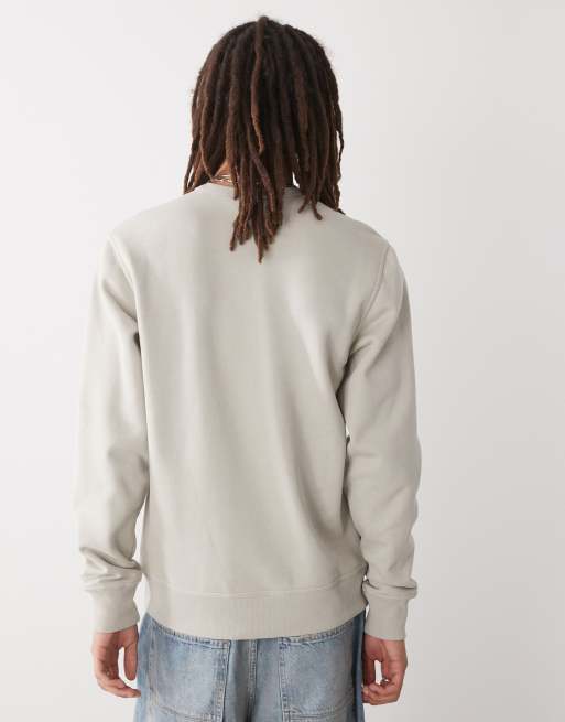 Champion – Sweatshirt in Beige mit Rundhalsausschnitt, 4 von 4