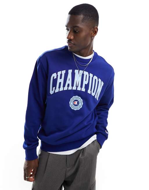 Champion crewneck - sweatshirt - dark blue best sale