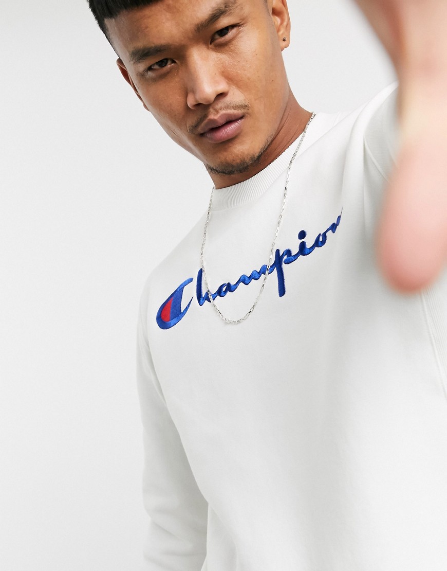 Champion - Sweatshirt in wit