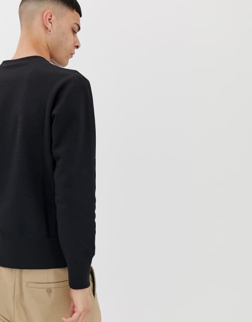 Champion sweater clearance asos black