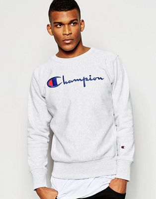 Champion Sweatshirt With Script Logo | ASOS