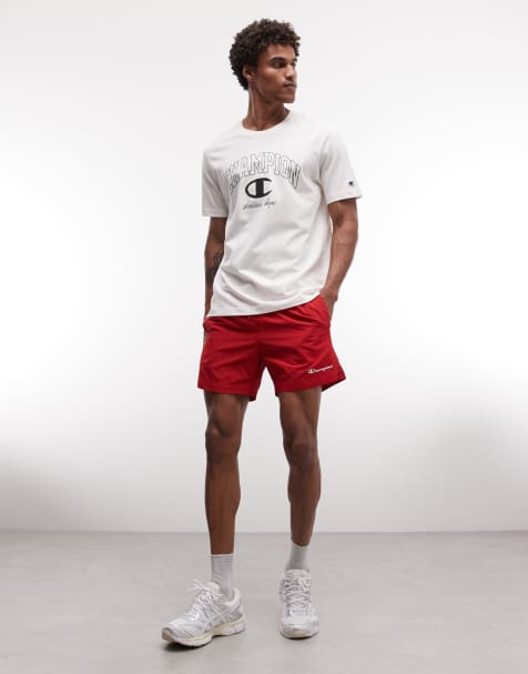 Champion swim shorts in red - view 1