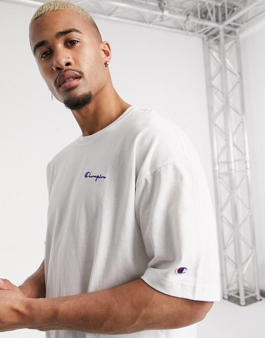 Champion - T-Shape - T-shirt in wit