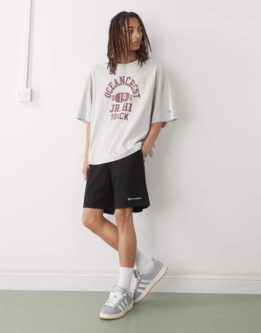 Champion - T-shirt à imprimé graphique - Gris , 3 de 4