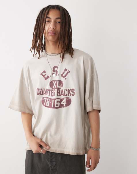 Champion - T-shirt beige con grafica - view 1