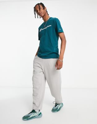 T-shirt con logo grande verde - Champion T-shirt donna  - immagine2