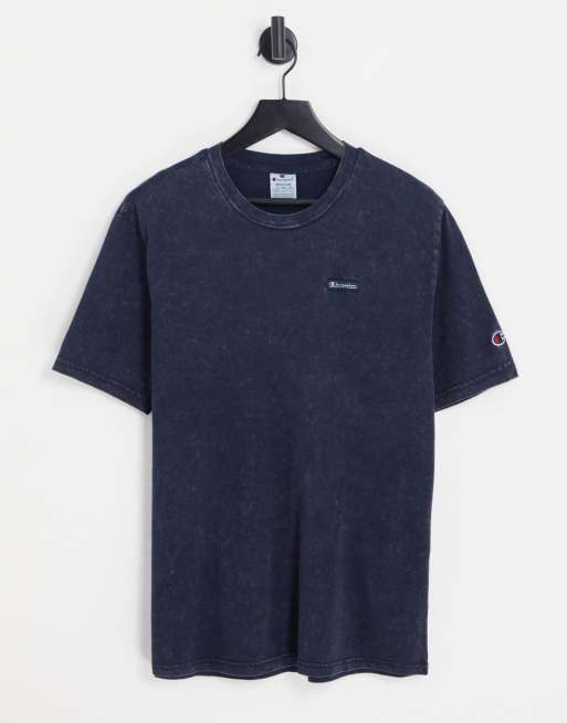 Champion t-shirt in washed navy