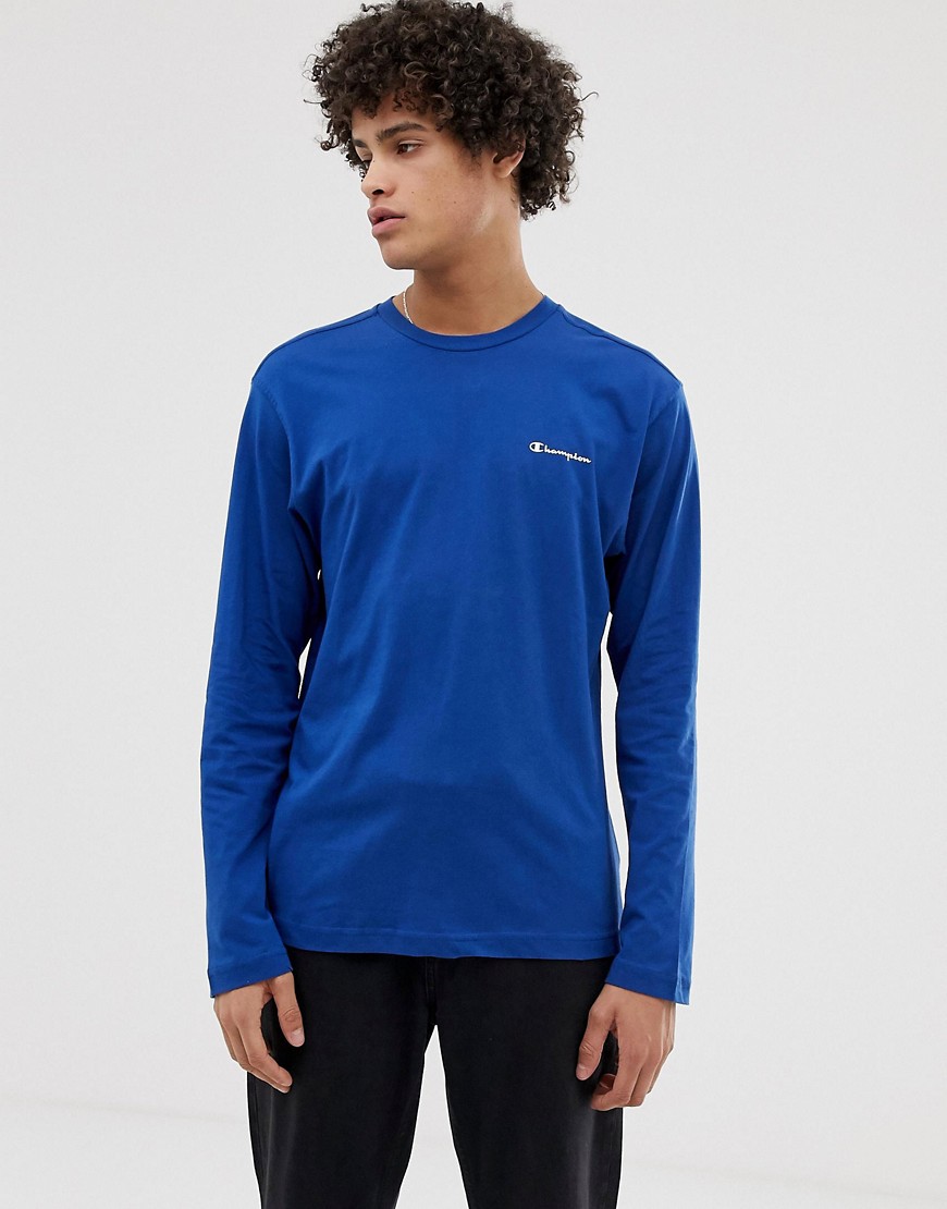 Champion - T-shirt met lange mouwen-Blauw