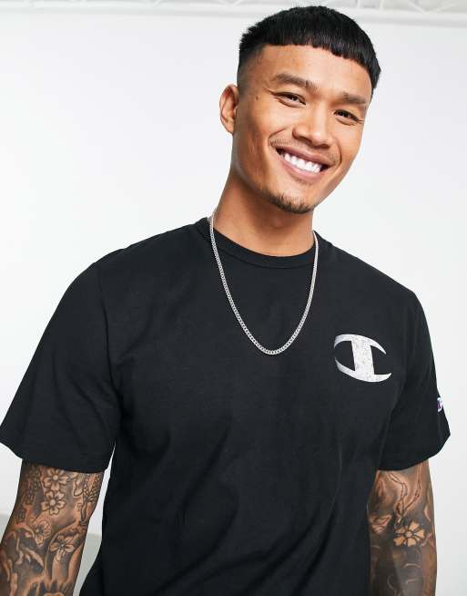 Champion t clearance shirt mens black