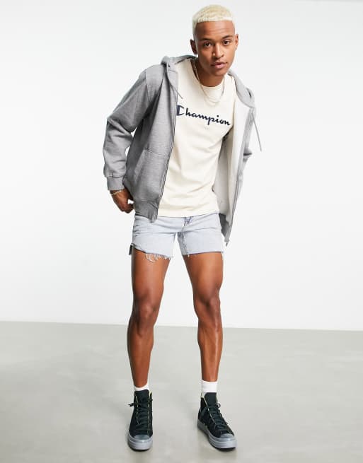 Champion sweater 2024 and shorts mens