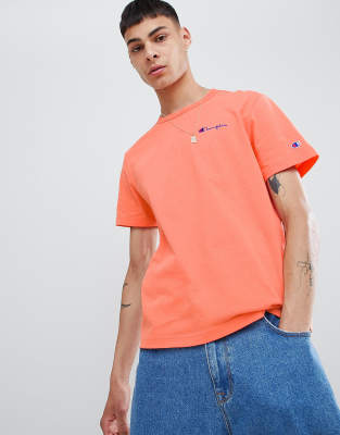 champion peach t shirt