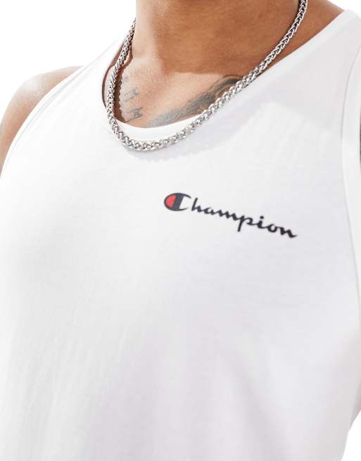 Champion tank vest in white ASOS