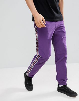 purple champion track pants