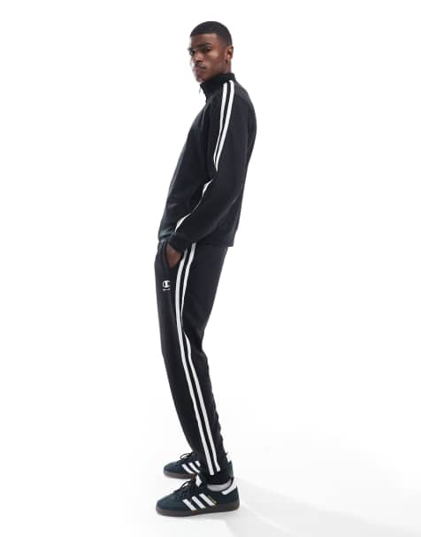 Champion tracksuit bottoms in black (part of a set) - view 1