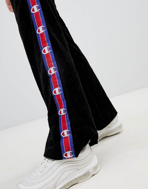 Champion side tape track hot sale pants