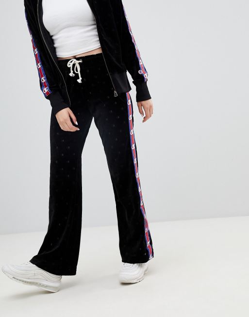 Champion side clearance tape track pants