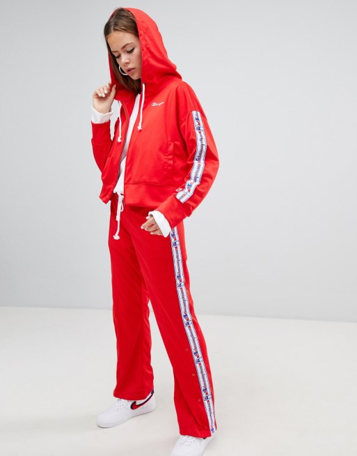 Se internettet identifikation mosaik Champion tracksuit bottoms with logo taping co-ord | ASOS