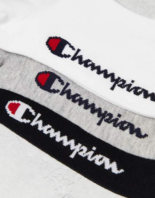 Champion trainer socks in white 3 pack, 4 of 4