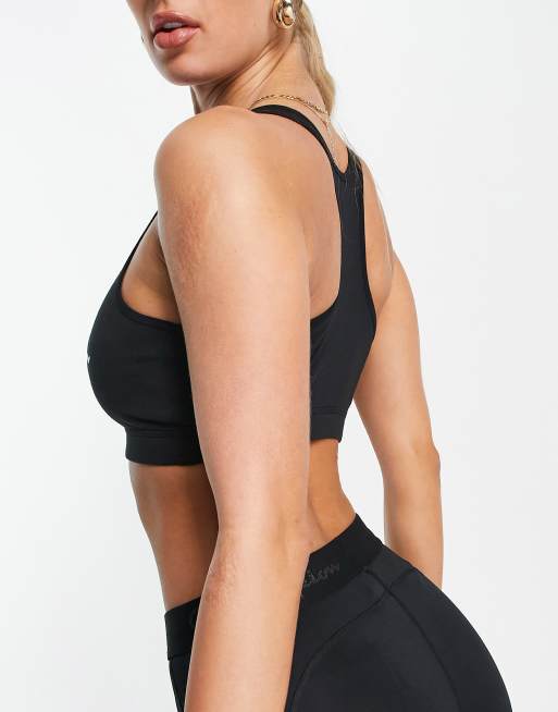 Champion training bra with logo in black, 2 of 4