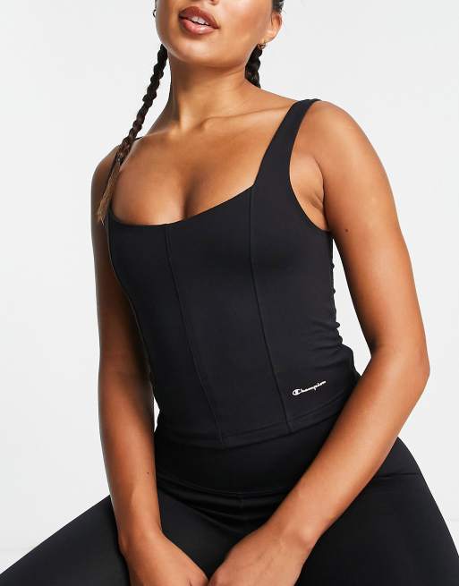 Champion training bralet in black
