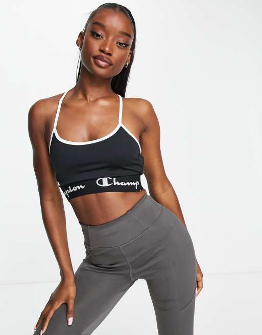 Champion training bralette in black