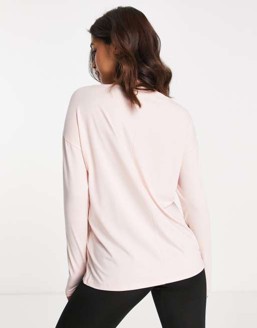 Champion Training long sleeve top in pink ASOS