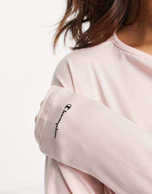 Champion Training long sleeve top in pink