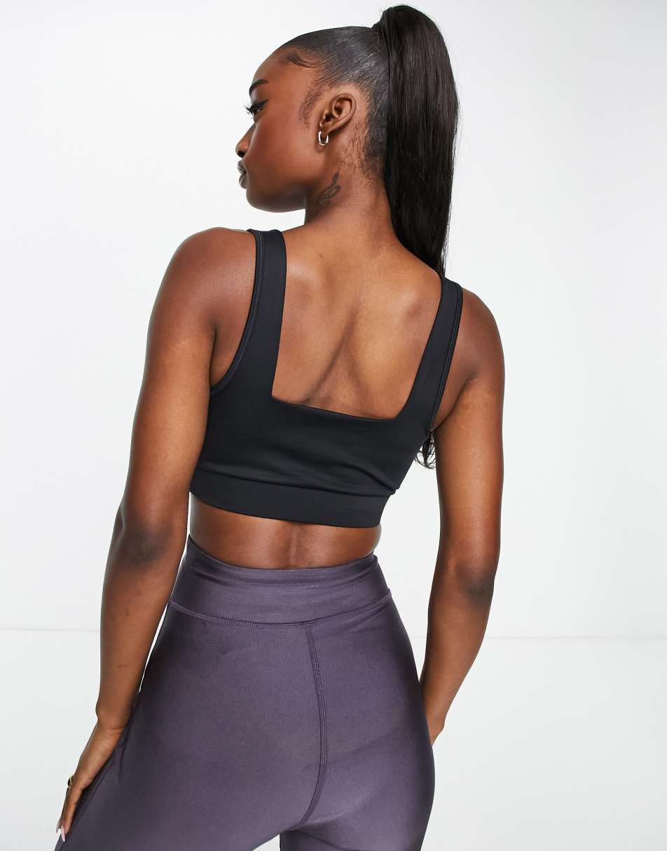 Champion logo bralette in black