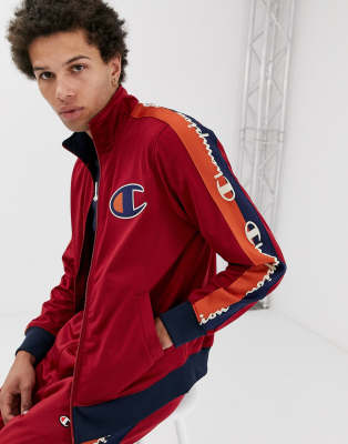 champion taped jacket