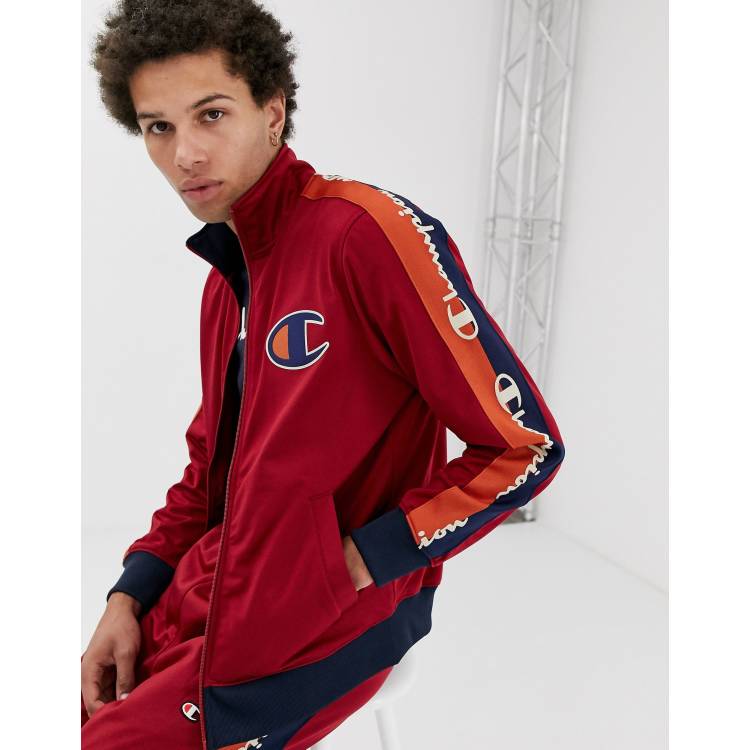 Champion big hotsell c track jacket