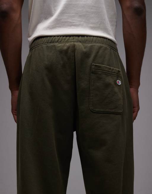 Champion Tuff Ones cuffed trackies in green, 4 of 5