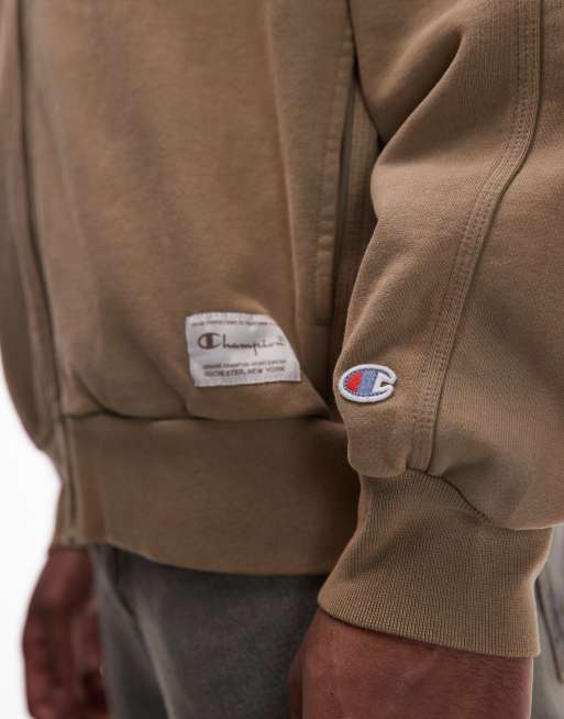 Champion - Tuff Ones - Sweat à capuche zippé - Camel, 5 de 5