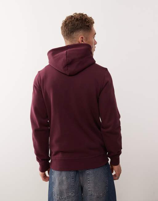 Champion Uniseks hoodie in bordeauxrood ASOS