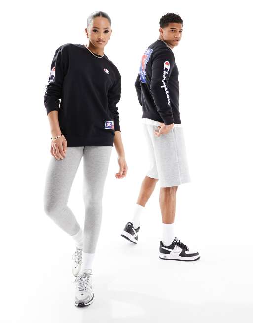Champion sweater and shorts nike hotsell