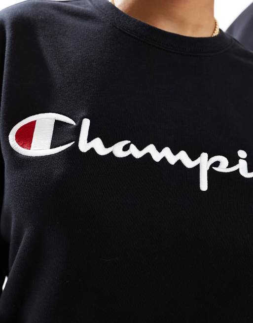 Crewneck store champion black