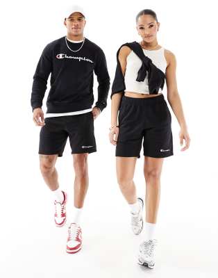 Champion - Unisex-Shorts in Schwarz