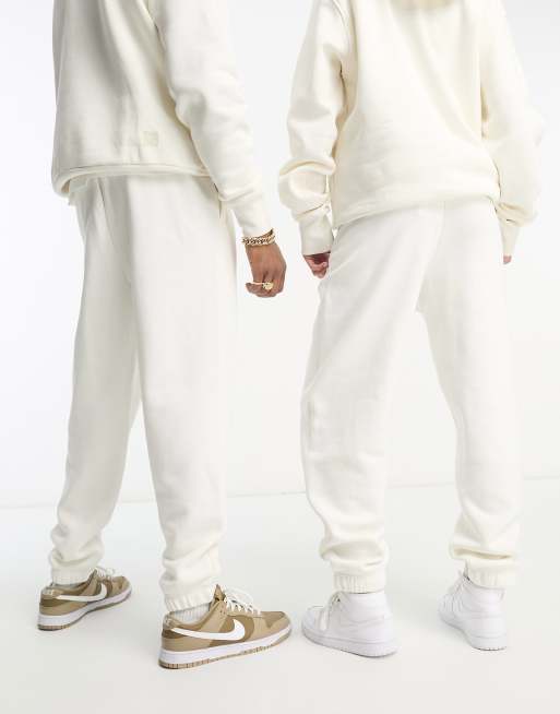 Cream hot sale champion sweatpants