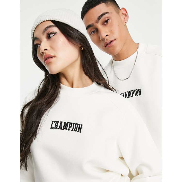 Champion sweatshirt women's clearance topshop