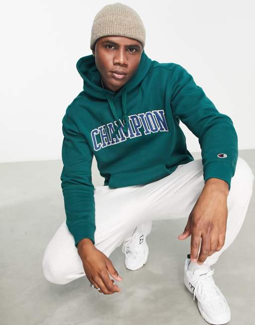 Champion varsity hoodie sale