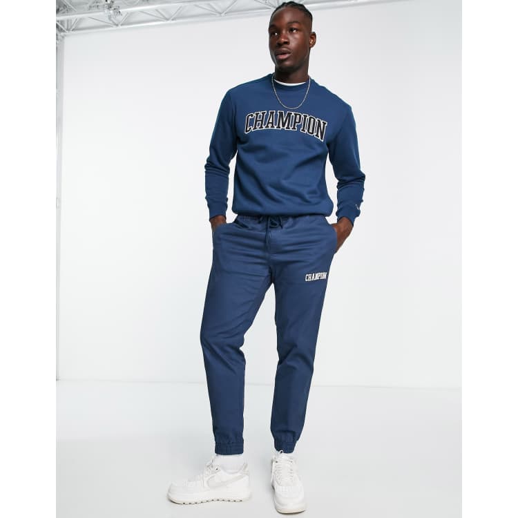 Champion yellow and blue 2024 sweatpants