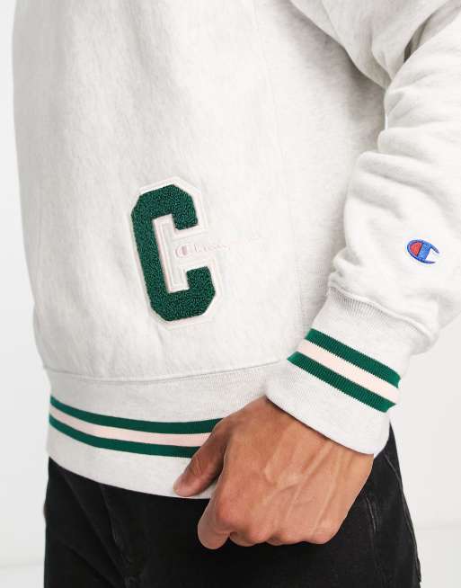 Champion Women's Varsity Henley Sweatshirt