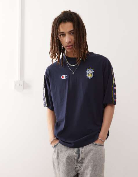 Champion - Voetbalshirt in marineblauw - view 1