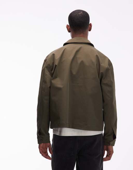 Champion woven jacket in green, 3 of 5