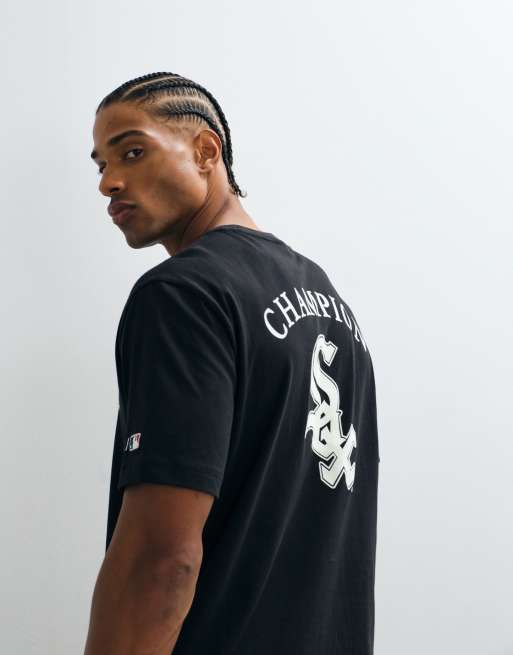 Champion x MLB Chicago White Sox t-shirt à col rond noir, 4 de 7