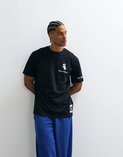 Champion x MLB Chicago White Sox t-shirt à col rond noir, 5 de 7