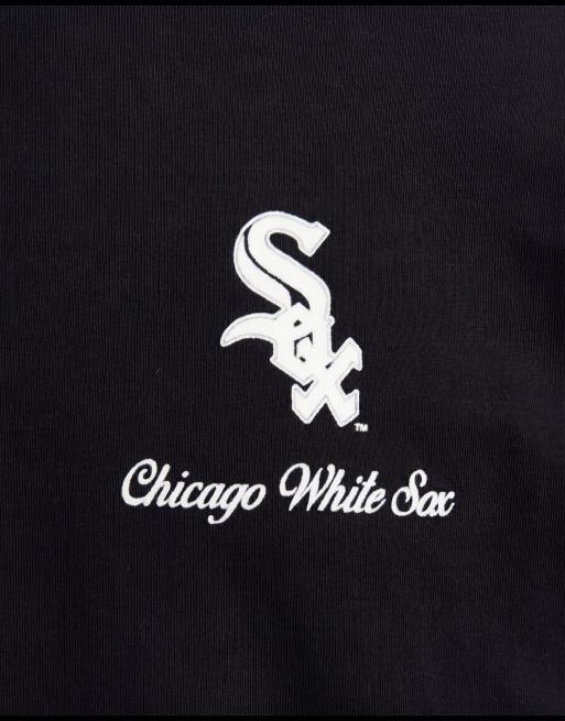 Champion x MLB Chicago White Sox T-shirt z okrągłym dekoltem w kolorze czarnym, 9 z 9