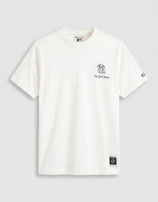 Champion x MLB New York Yankees t-shirt ras de cou écru, 6 de 7